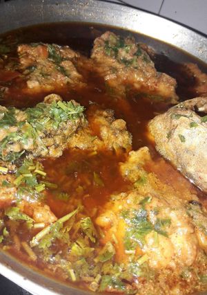 A picture of Fish curry.