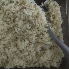 A picture of Jeera rice.