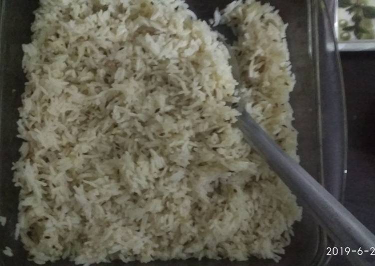 Recipe: Delicious Jeera rice