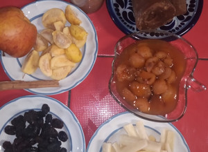 Una foto de Ponche navideño