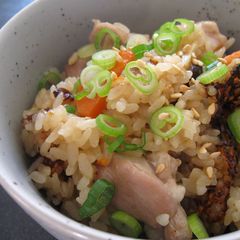 A picture of Chicken ‘Okowa’ Glutinous Rice.