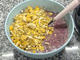 Falso Açai bowl - con arándanos