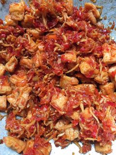 Foto resep Sambal goreng tahu teri