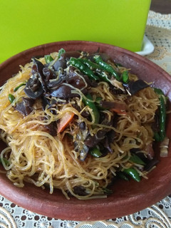 Foto resep Oseng Soun Cabai Hijau dan Jamur Kuping