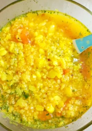 नमकीन दलिया (namkeen daliya recipe in Hindi) रेसिपी मुख्य फोटो