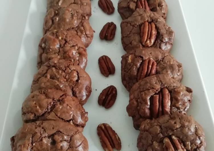 La façon simple de faire des recettes Cookies façon brownies spécial