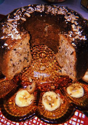 Una foto de *Pan de bananas con mix de semillas*