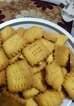 صورة لوصفة بسكوت هش