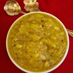 Lauki Bhujiya/ Simple Lauki Sabzi without Masala A picture of Lauki Bhujiya/ Simple Lauki Sabzi without Masala.