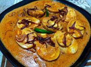 A picture of egg korma