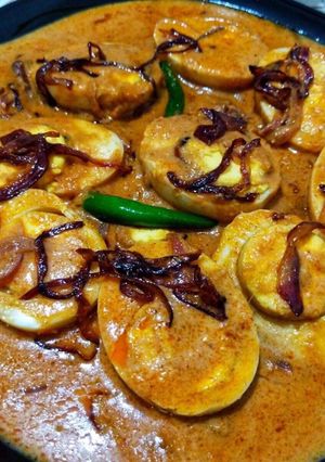 A picture of Egg Korma.