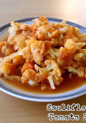 A picture of Cauliflower and Tomato Stir-Fry.