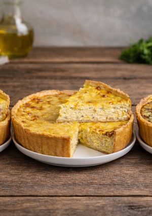 Una foto de 3 rellenos para tartas con masa casera