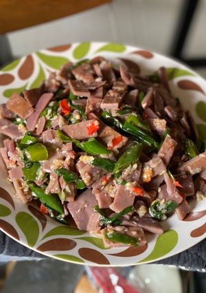 Foto resep Tumis kulit singkong (empoy,sunda)