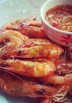 รูปของ กุ้งคั่วน้ำปลา