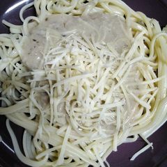 A picture of Delicious white sauce, wheat and diary free.