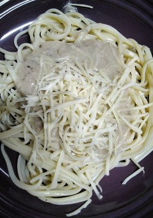 A picture of Delicious white sauce, wheat and diary free.