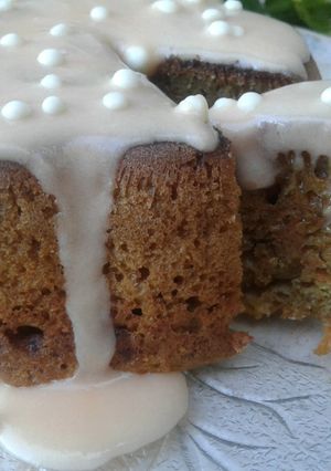 Una foto de Torta de zanahoria sin harina