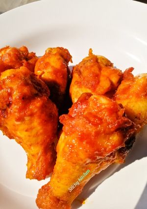 รูปของ ไก่สไปซี่​ air fryer🐔