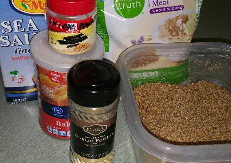 How to Make Speedy Flaxseed Wrap Baking Mix
