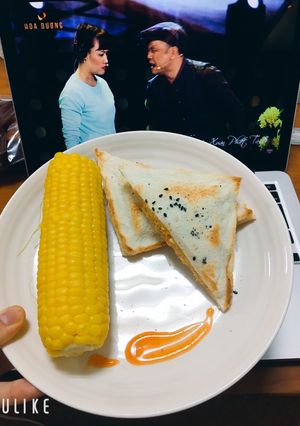 Hình của món Bữa sáng cùg sandwich cá hồi sốt trứng 😻.