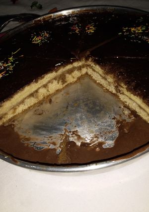 صورة لوصفة كيكه محشيه ومتزوقه