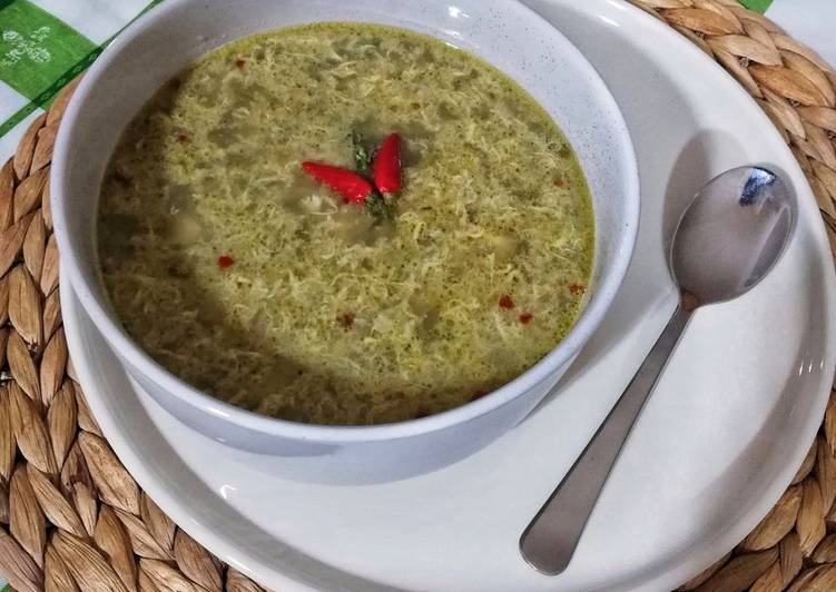 Steps to Make Perfect Zuppa di asparagi selvatici 🌷