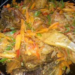 A picture of Pepper chicken recipe II🍗🌶.