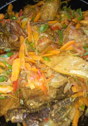 A picture of Pepper chicken recipe II🍗🌶.