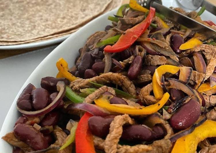 Recipe of Favorite Quick and Easy Steak Fajitas