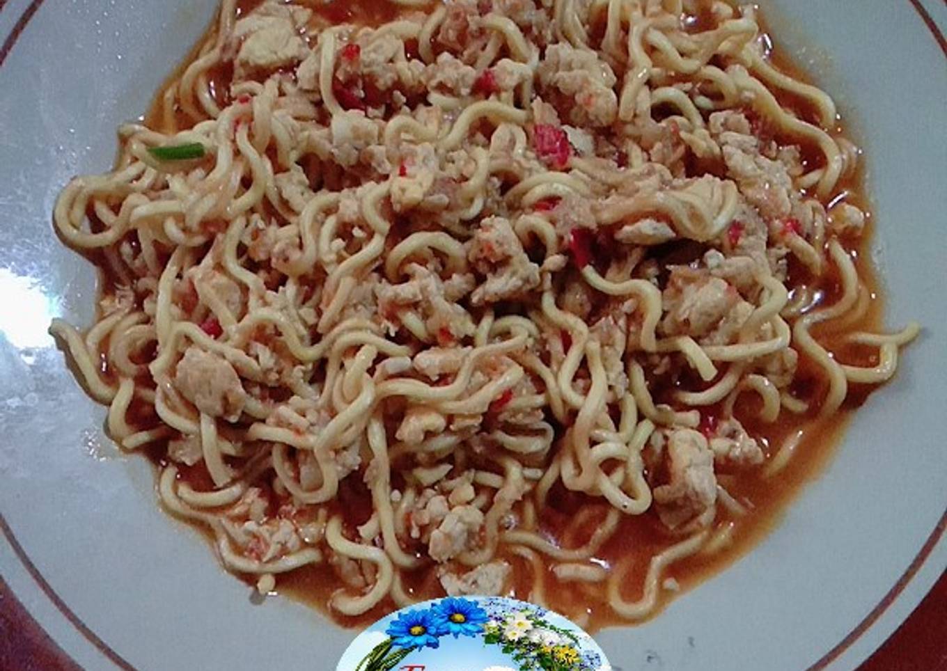 Seblak mie simple