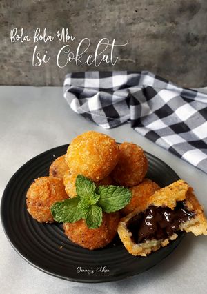 Foto resep Bola-Bola Ubi krispy