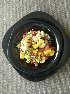 Una foto de Ceviche de camarón