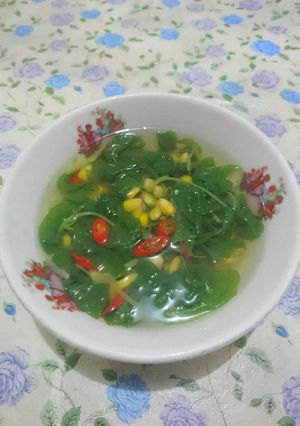 Foto resep Sayur Bening Bayam Jagung | Masakan Rumahan