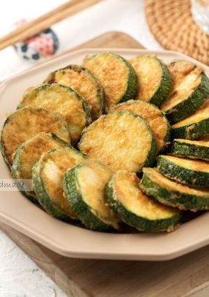 香煎櫛瓜 的食譜成品照片