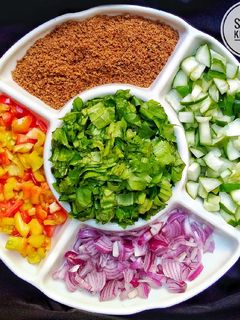 Kwadon salad ainihin hoton girkin