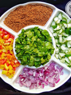 Kwadon salad ainihin hoton girkin