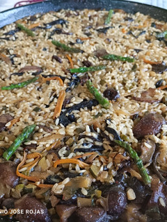 Una foto de Arroz seco de otoño