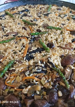 Una foto de Arroz seco de otoño