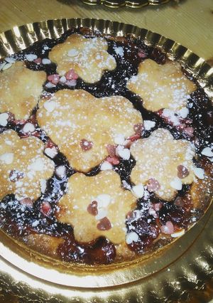 Foto di Crostata con frolla al cocco e confettura di ciliegie 😍