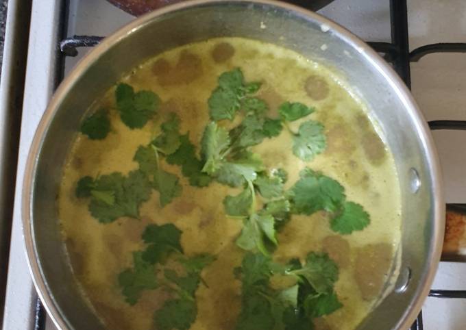 Thai Green Curry Soup