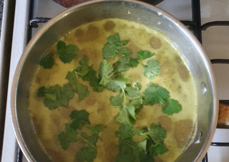 Healthy Recipe of Thai Green Curry Soup