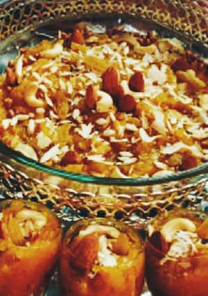 दूध, मलाई से बना मूंग दाल हलवा (Doodh malai se bana moong dal halwa recipe in Hindi) रेसिपी मुख्य फोटो
