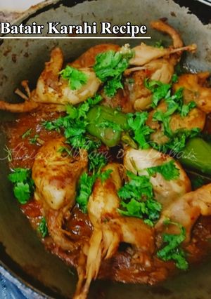 A picture of Batair/Quails Karahi Recipe.