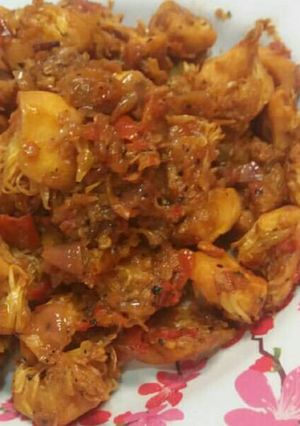 Foto resep Sambal goreng mandai