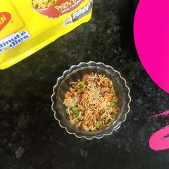 A picture of Veg Maggi Bhel.