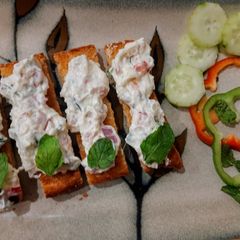 A picture of Minty Cucumber Toasties.
