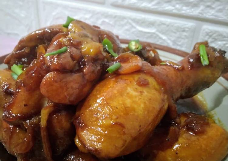 Resep @ENAK Simpel Ayam Kecap masakan sehari hari
