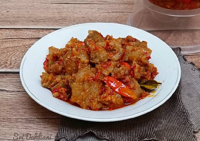 Resep Oseng Tetelan Oleh Sri Dahliani Cookpad