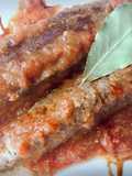 Melva en salsa de tomate y Soja (rápida y fácil)